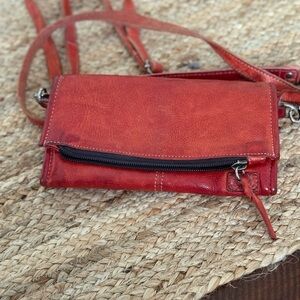 Bed Stu Red Amina Crossbody Bag